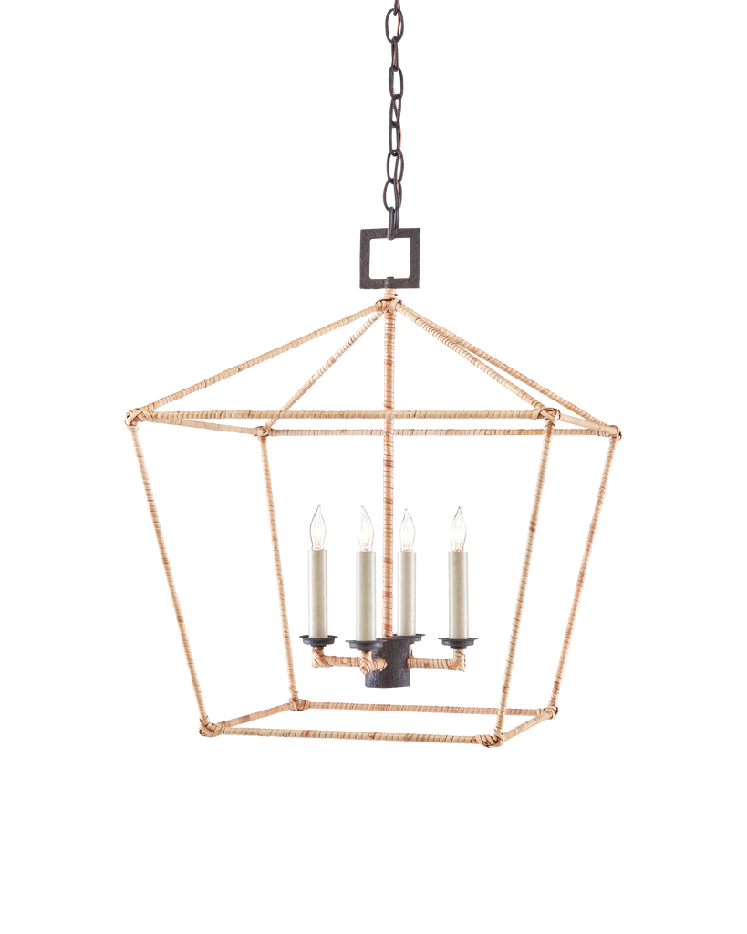 Currey & Co Denison Medium Natural Lantern | 9000-0872