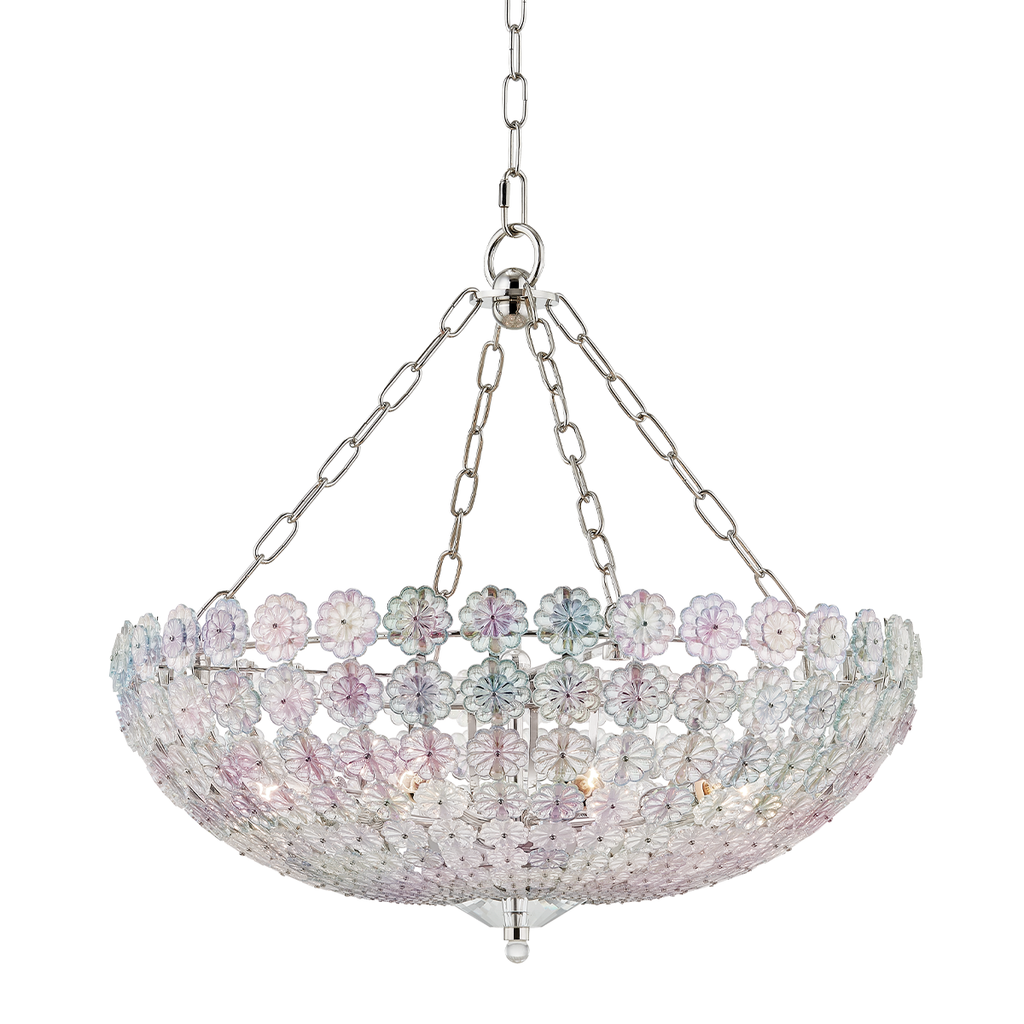 Floral Park Chandelier | Hudson Valley Lighting - 8224-PN