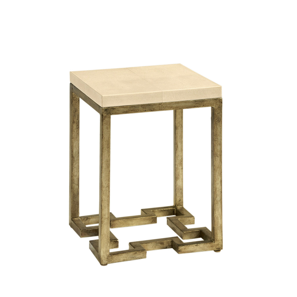 Geometric Ivory Accent Table | Maitland Smith - 8291-30