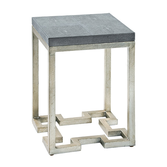 Geometric Charcoal Accent Table | Maitland Smith - 8292-36