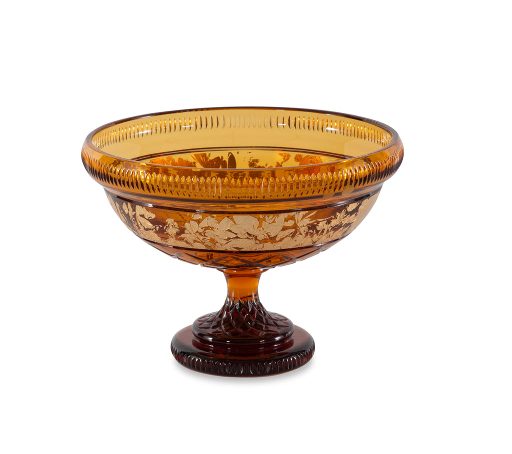 Handcarved Crystal Bowl | Maitland Smith - 8358-21