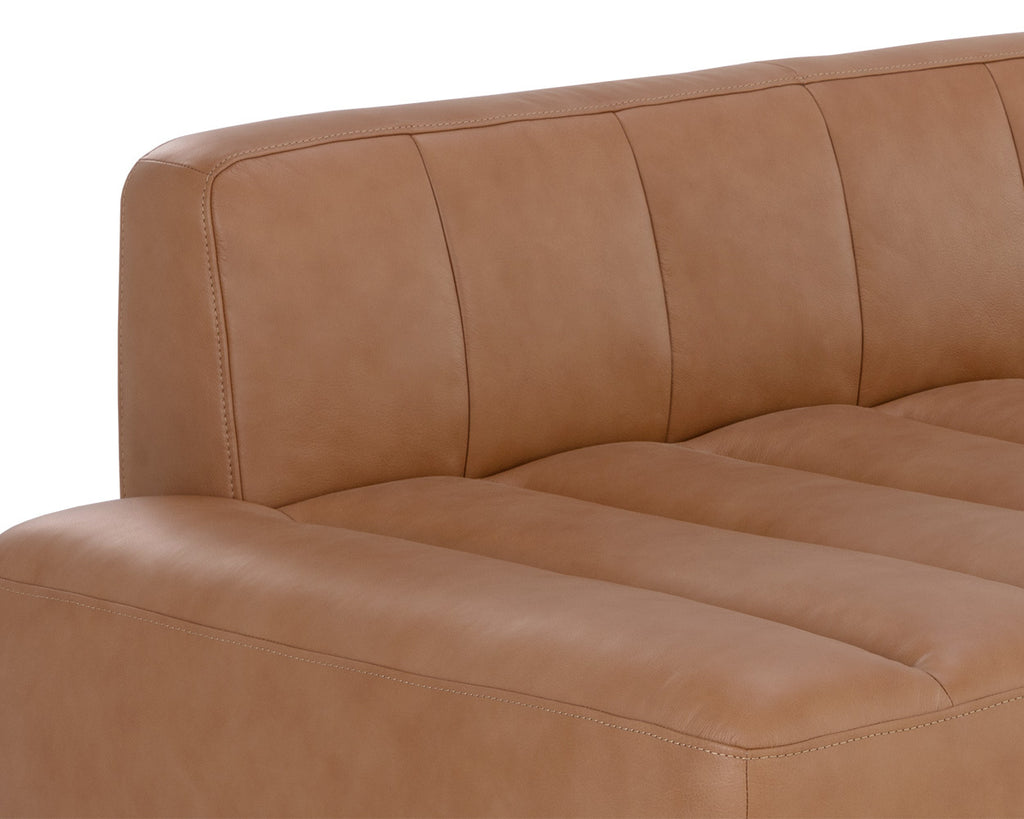 Ilyana Daybed - Aline Butternut Leather | Sunpan Furniture - 111420