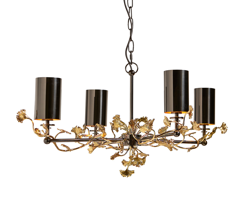 Black And Brass Chandelier | Maitland Smith - 8395-19