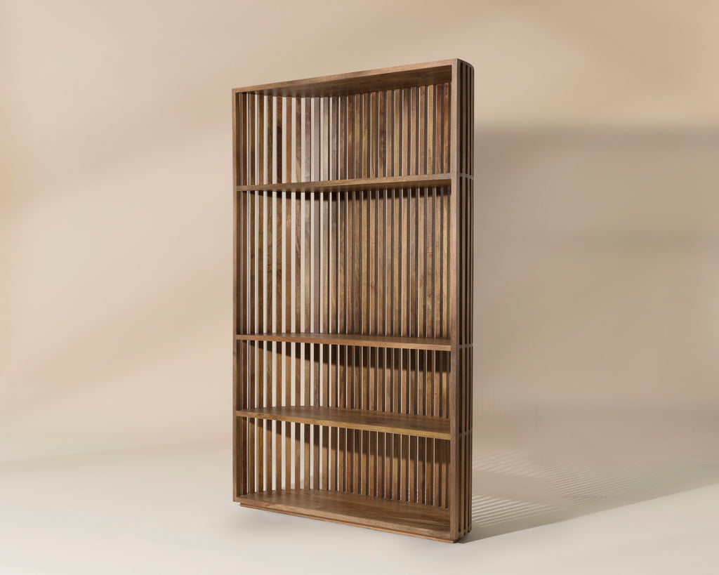 Tessa Bookcase - Natural | Sunpan Furniture - 109602