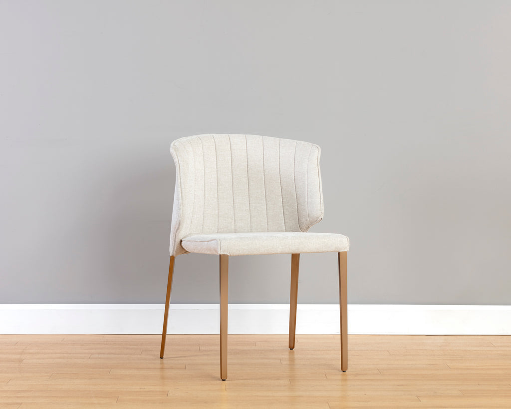 Zayden Dining Chair - Belfast Oatmeal | Sunpan Furniture - 106477