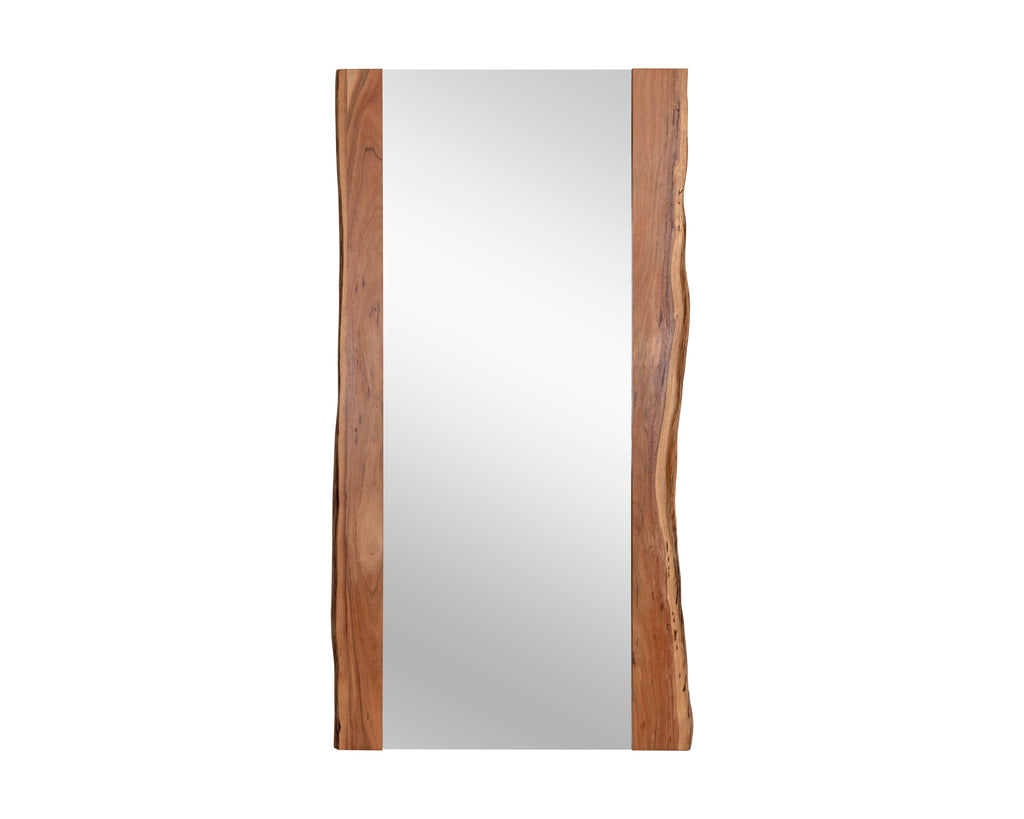 Fontana Floor Mirror - Natural | Sunpan Furniture - 106427