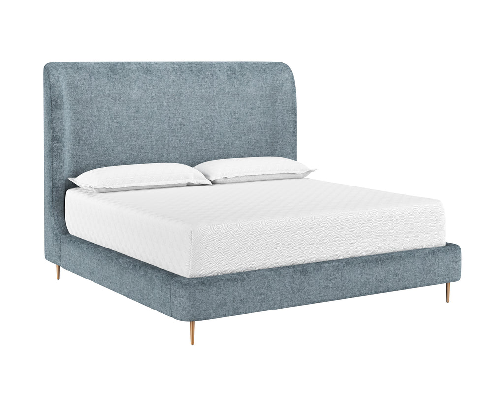 Tierra Bed - King - Bergen French Blue | Sunpan Furniture - 109787