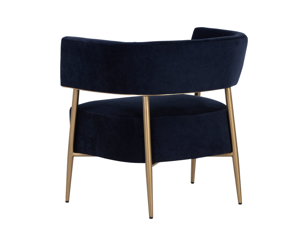 Maestro Lounge Chair - Danny Navy | Sunpan Furniture - 106844