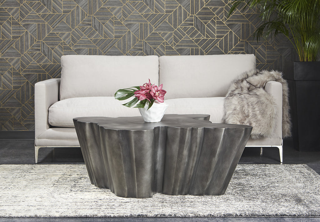 Lynx Coffee Table - Antique Grey | Sunpan Furniture - 107149