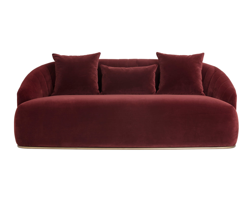 Astrid Sofa - Merlot | Sunpan Furniture - 103642