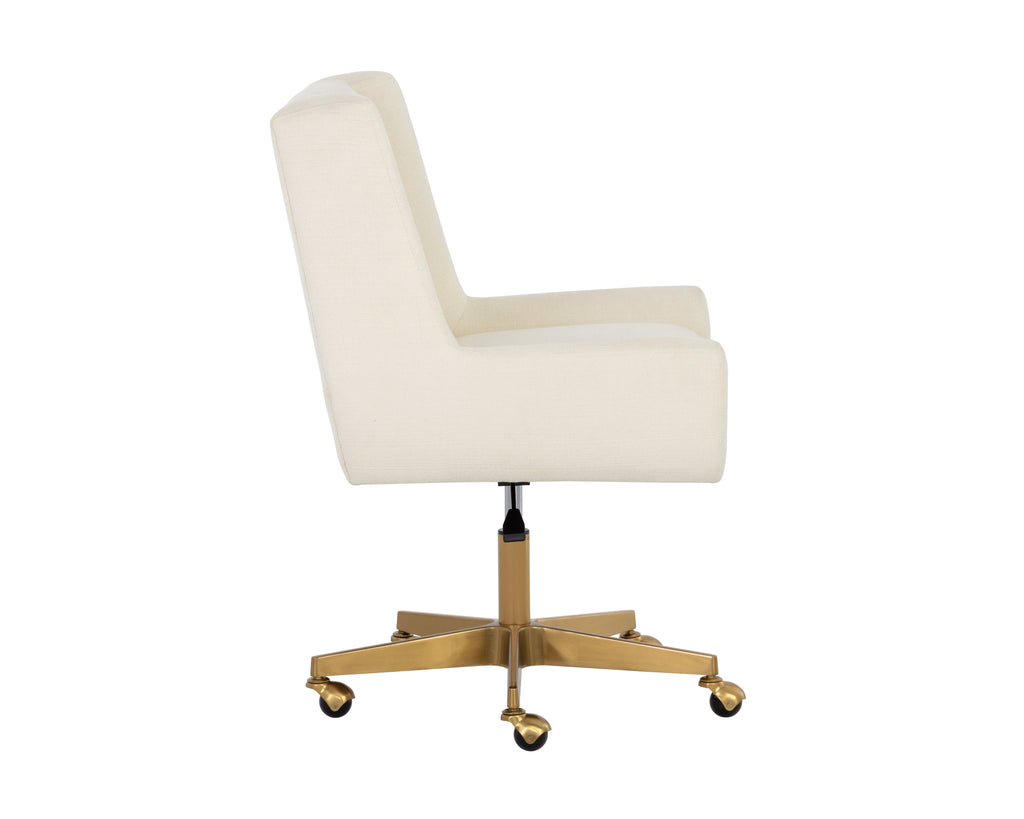 Mirian Office Chair - Zenith Alabaster | Sunpan Furniture - 107855