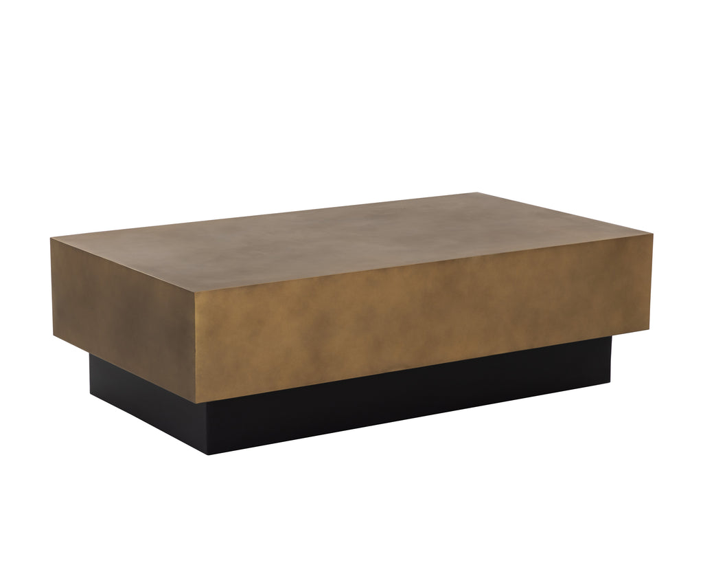 Blakely Coffee Table - Antique Brass | Sunpan Furniture - 109024