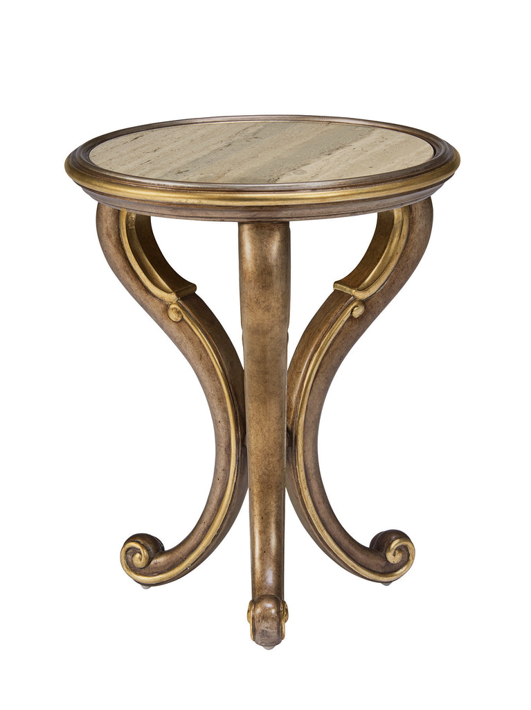 Majorca Chairside Table (Maj30-1) | Maitland Smith - 88-0430