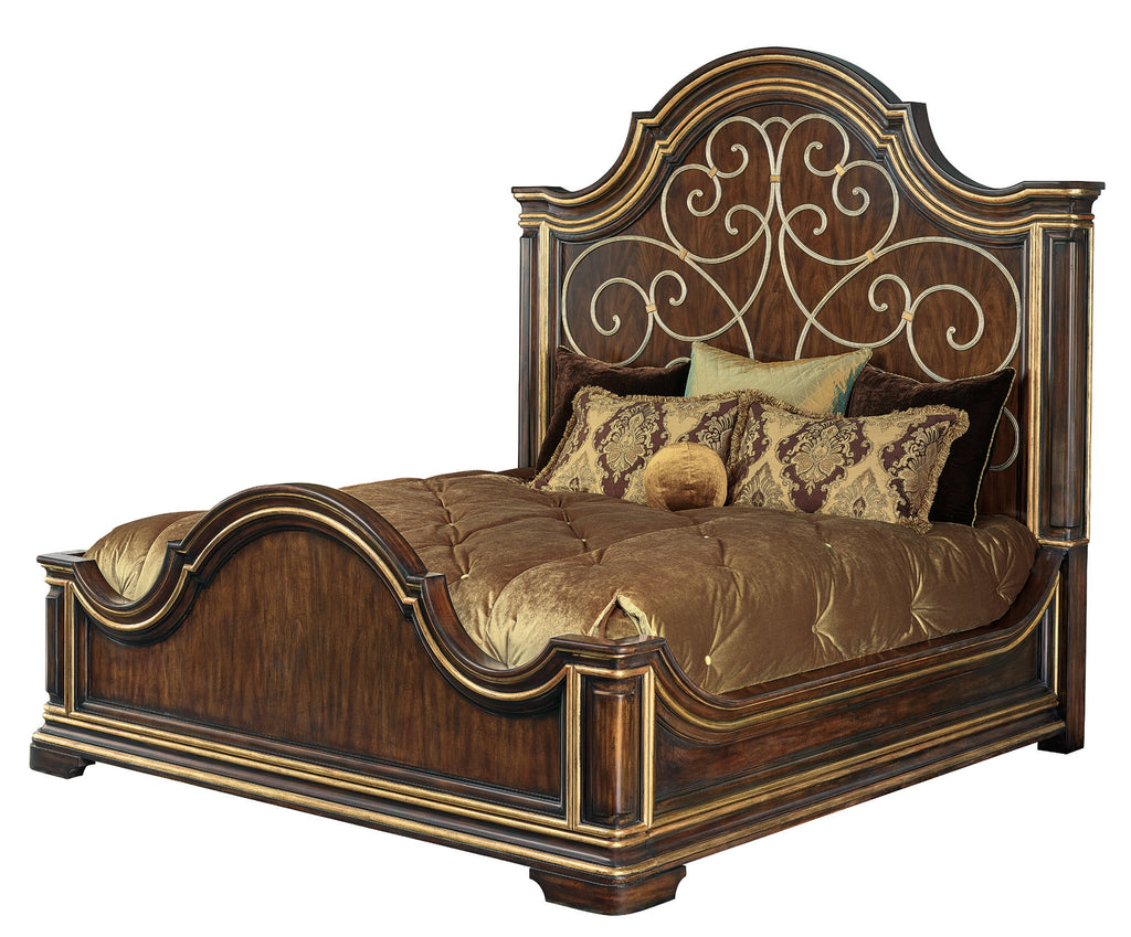 Majorca King Panel Bed (Maj11) | Maitland Smith - 88-0511