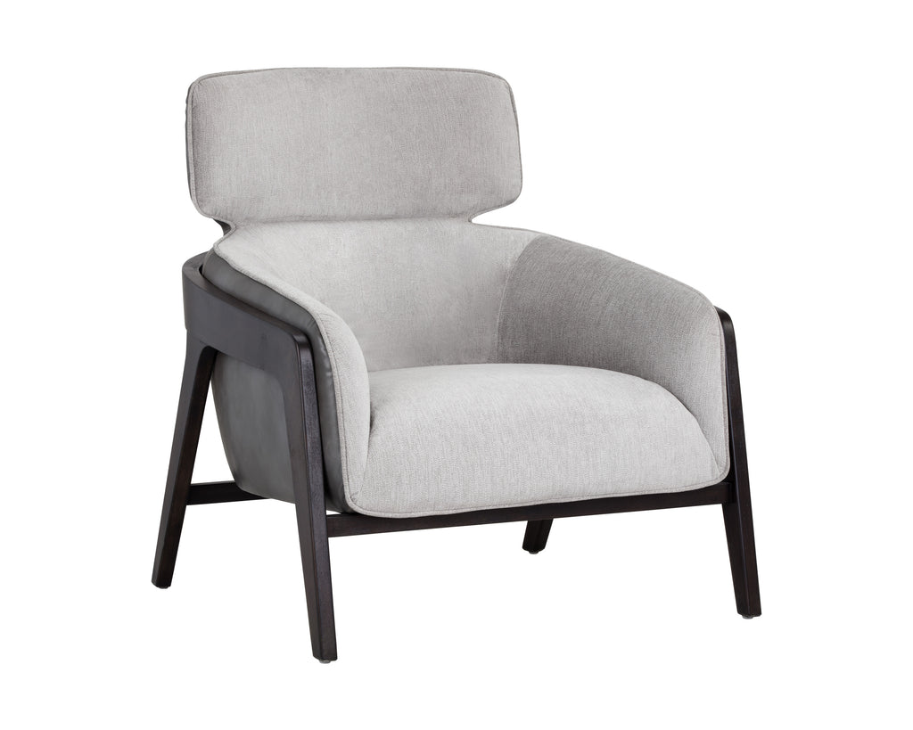 Maximus Lounge Chair - Polo Club Stone / Overcast Grey | Sunpan Furniture - 105410