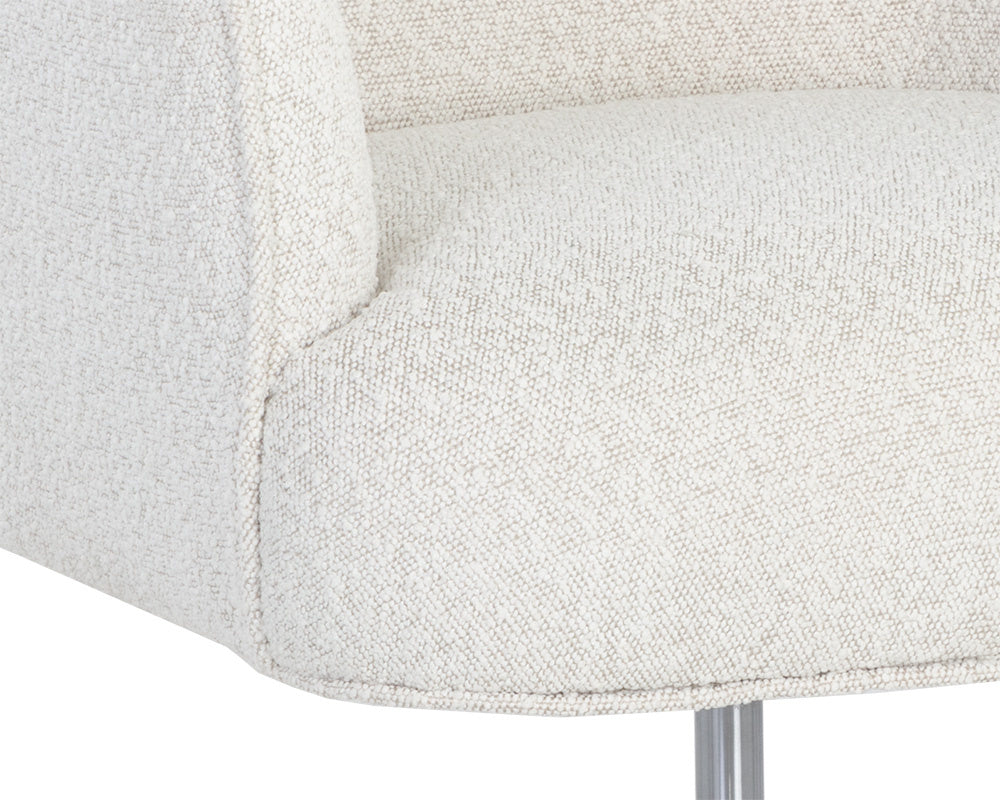 Karina Office Chair - Copenhagen White | Sunpan Furniture - 107854