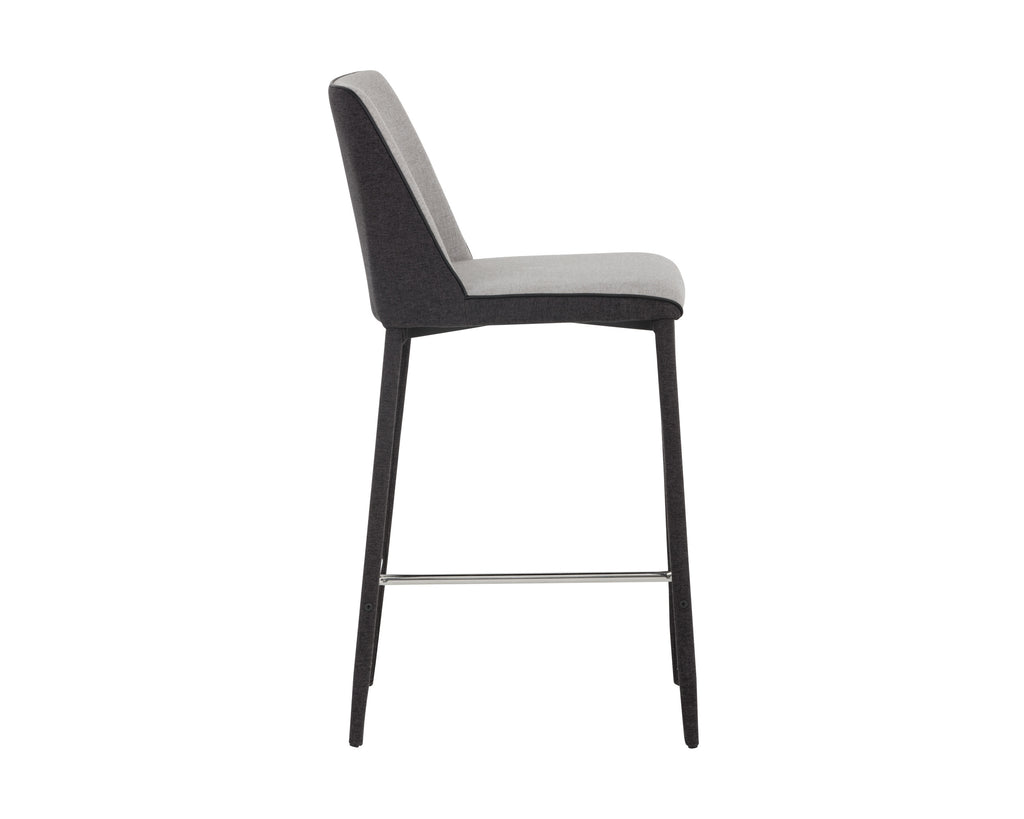 Renee Counter Stool - Armour Grey / Dark Slate | Sunpan Furniture - 103307