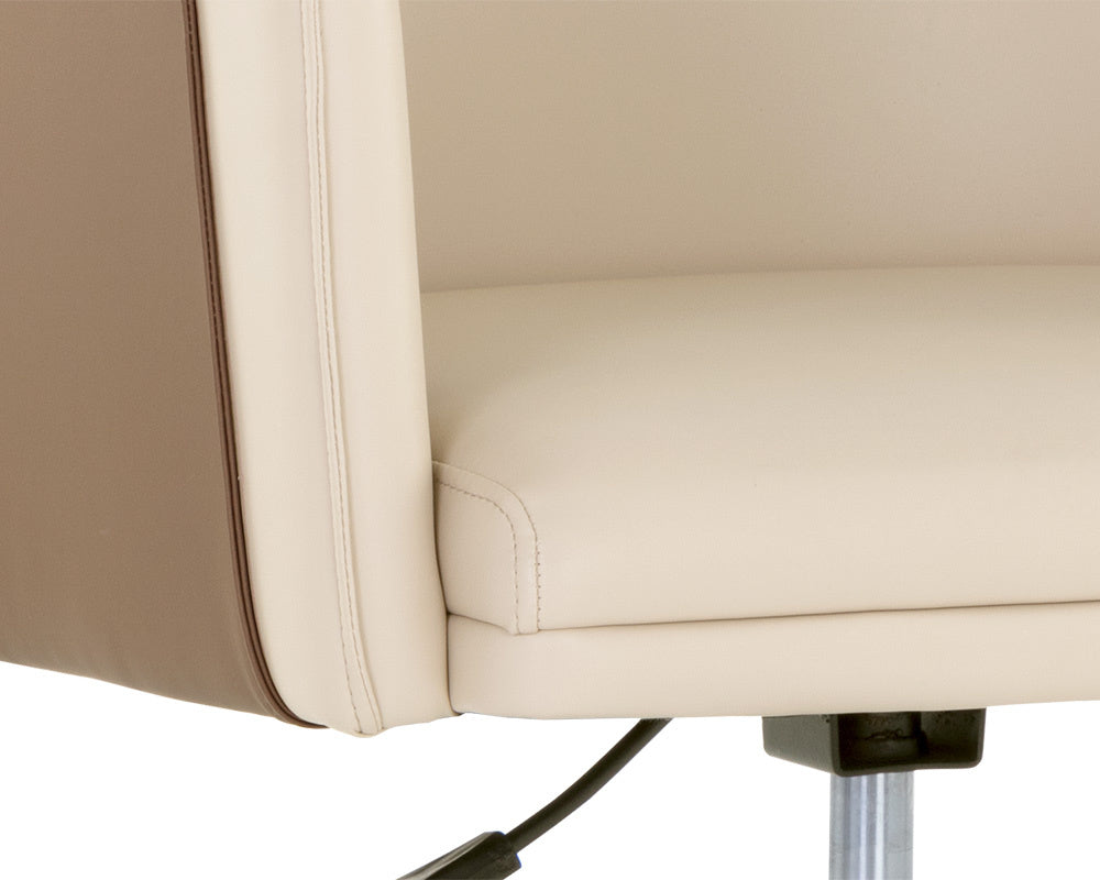 Carter Office Chair - Napa Beige / Napa Tan | Sunpan Furniture - 109042