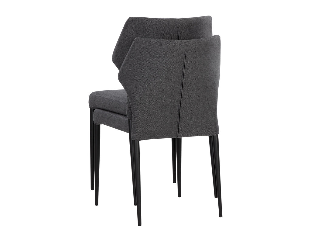 James Stackable Dining Chair - City Grey | Sunpan Furniture - 107681