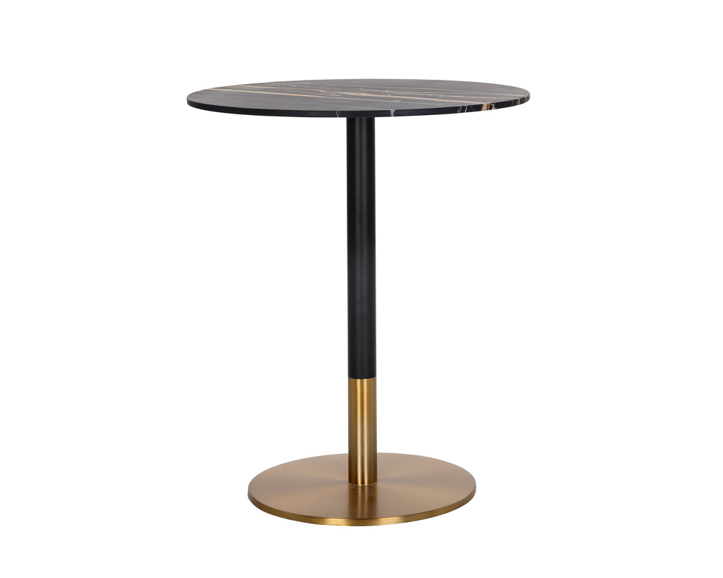 Massie Bar Table - Black Marble | Sunpan Furniture - 105681