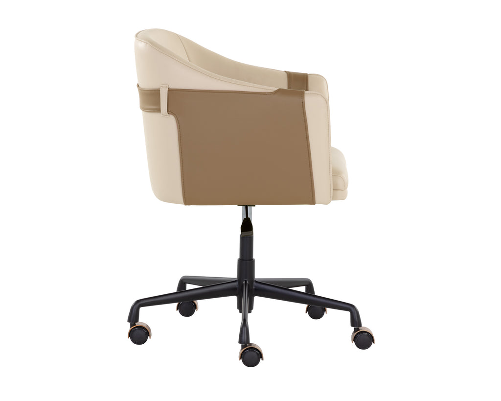 Carter Office Chair - Napa Beige / Napa Tan | Sunpan Furniture - 109042