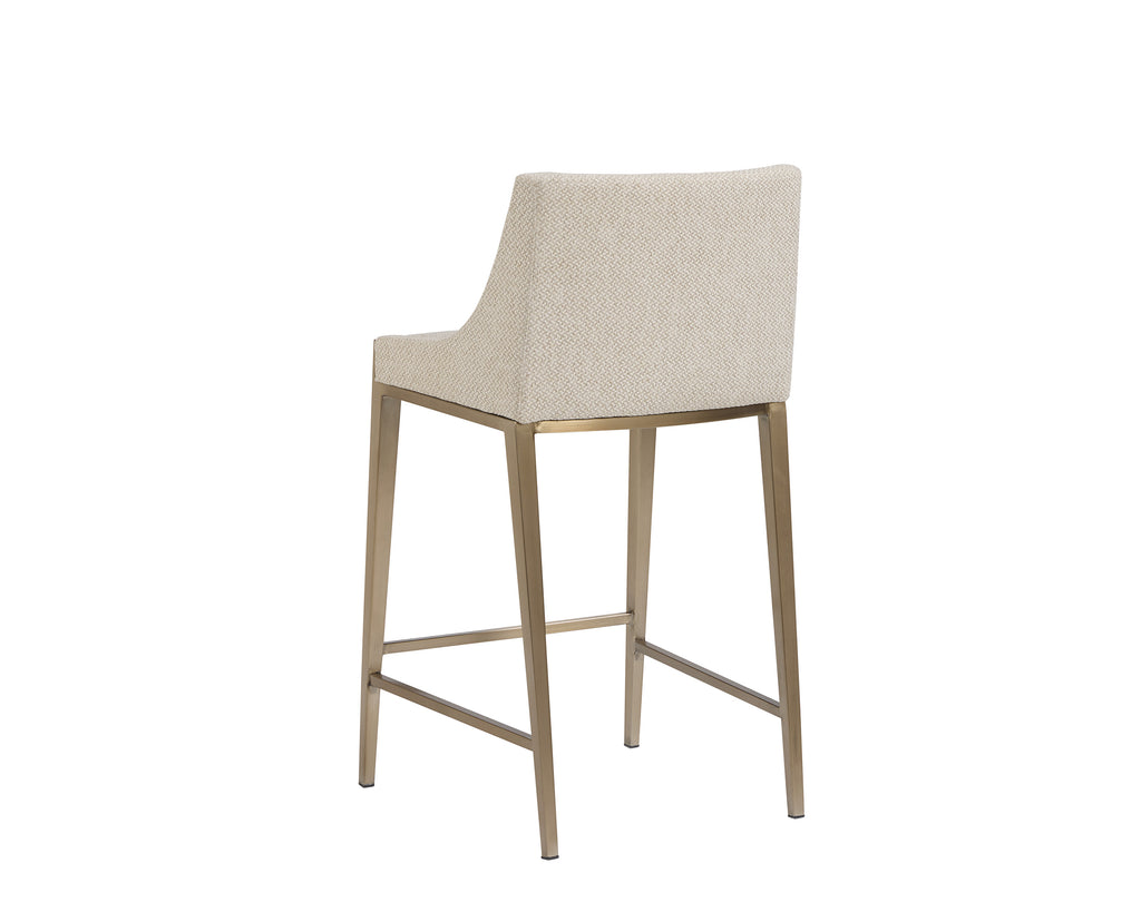 Dionne Counter Stool - Monument Oatmeal | Sunpan Furniture - 108511