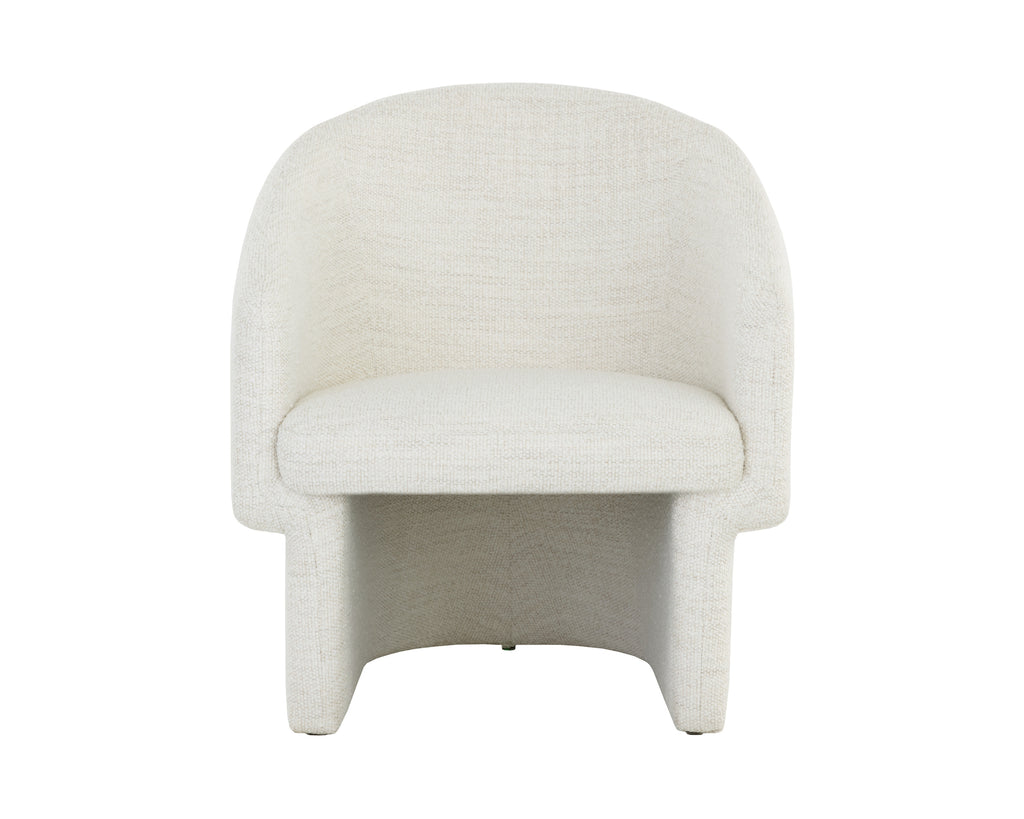 Lauryn Lounge Chair - Merino Pearl | Sunpan Furniture - 109754