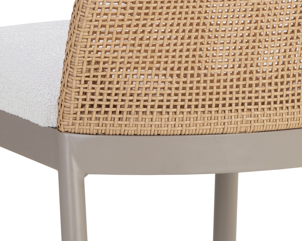 Calandri Counter Stool - Natural - Louis Cream | Sunpan Furniture - 111598