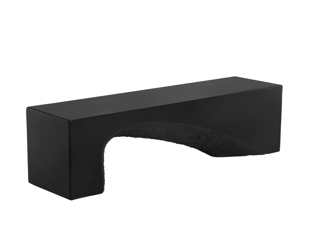 Soma Bench - Black | Sunpan Furniture - 109280