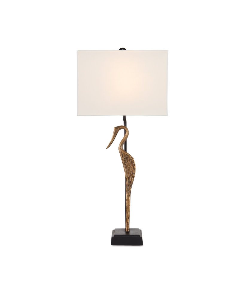 Currey & Co Antigone Brass Table Lamp | 6000-0759