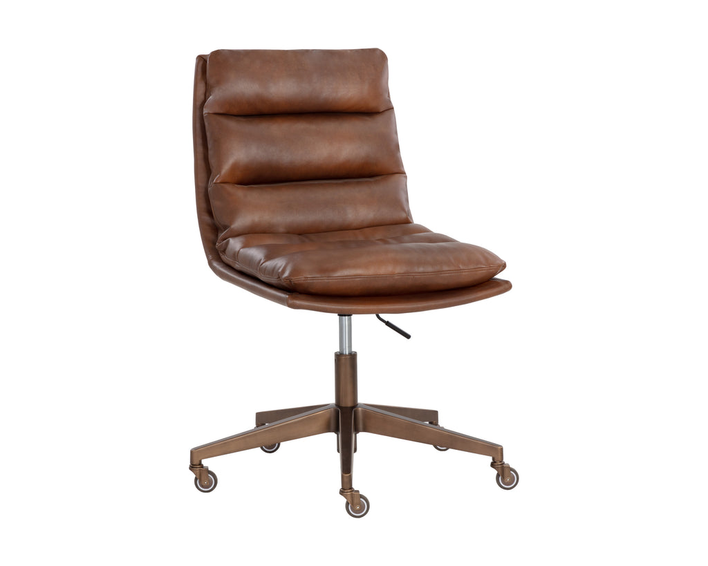 Stinson Office Chair -  Bravo Cognac | Sunpan Furniture - 111900