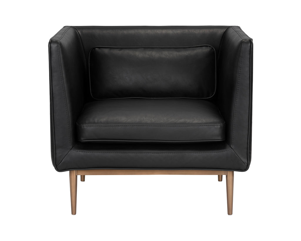 Batavia Armchair - Vintage Black | Sunpan Furniture - 107321