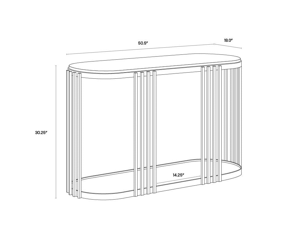 Naxos Console Table | Sunpan Furniture - 107333