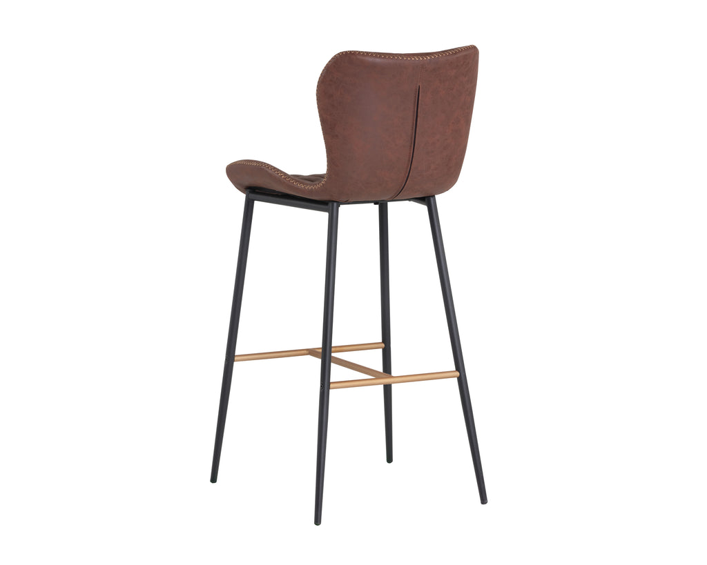 Lyla Barstool - Antique Brown | Sunpan Furniture - 104033