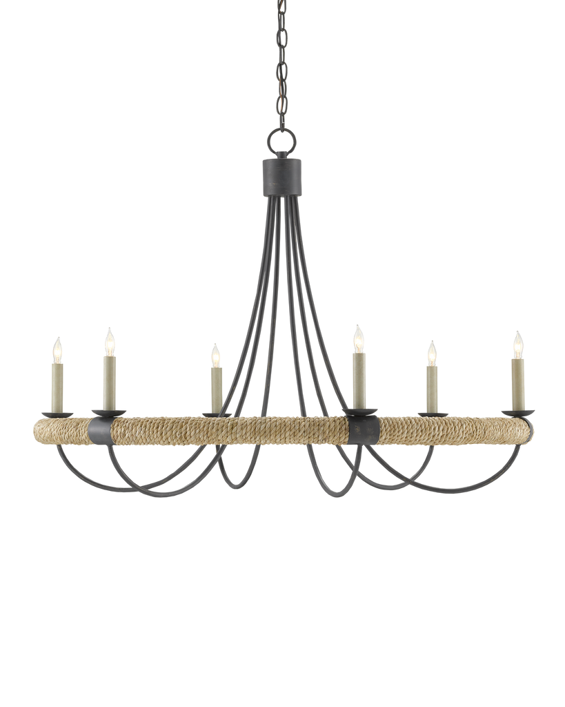 Currey & Co Shipwright Chandelier | 9000-0754