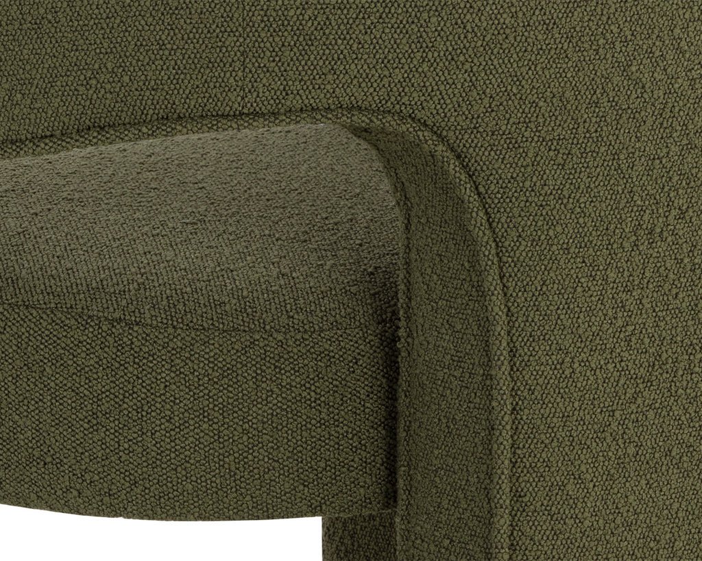 Isidore Dining Chair - Copenhagen Olive | Sunpan Furniture - 111337