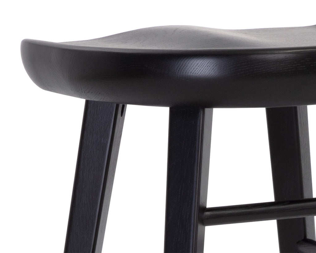 Dominic Counter Stool - Black | Sunpan Furniture - 110460