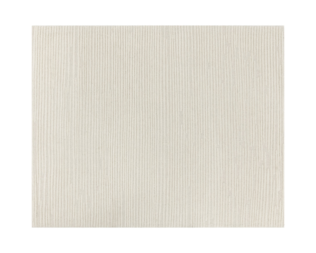 Deva Hand-Woven Rug - Ivory - 8' X 10' | Sunpan Furniture - 109379