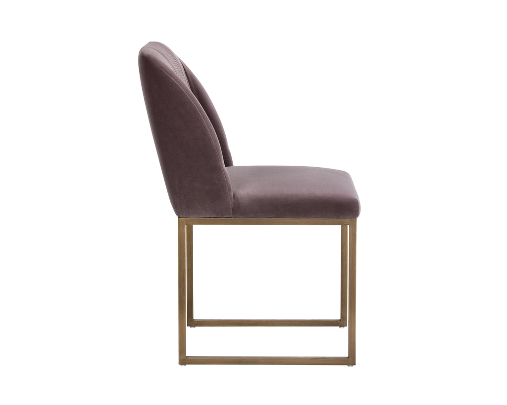 Nevin Dining Chair - Blush Purple | Sunpan Furniture - 104343