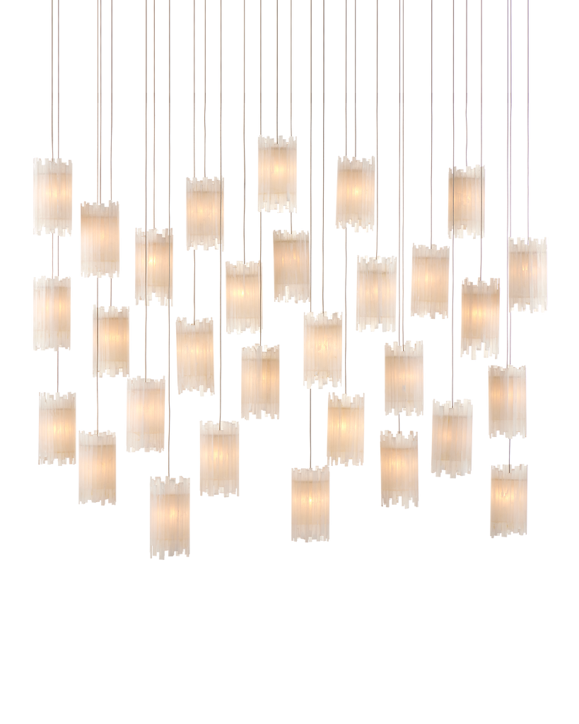 Currey & Co Escenia 30-Light Linear Multi-Drop Pendant | 9000-0886