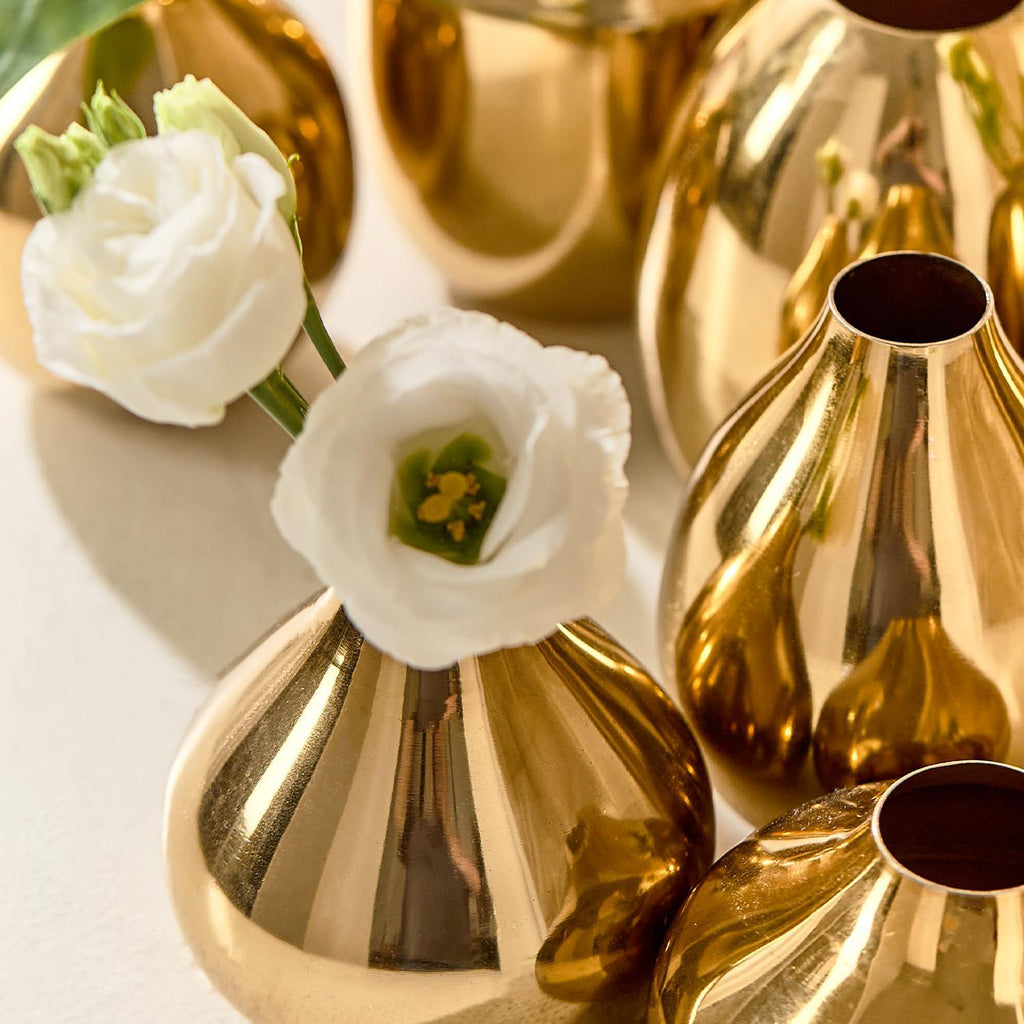 S7 Gold-Plated Nickel Vases