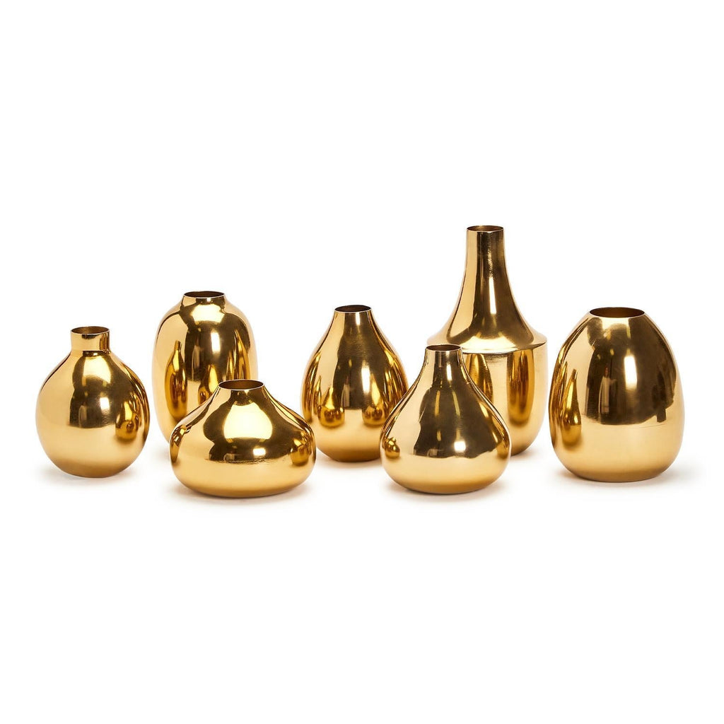 S7 Gold-Plated Nickel Vases