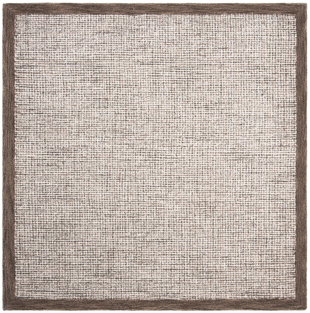 Safavieh Abstract Rug Collection ABT220 - Brown / Ivory