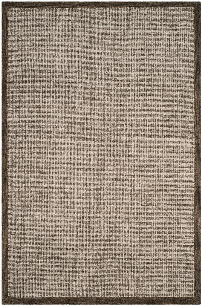 Safavieh Abstract Rug Collection ABT220 - Brown / Ivory