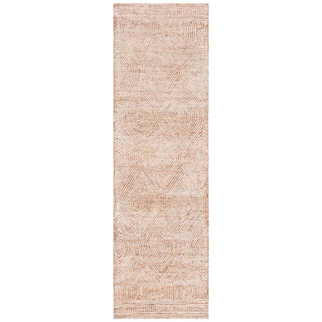 Safavieh Abstract Rug Collection ABT340P - Ivory / Rust