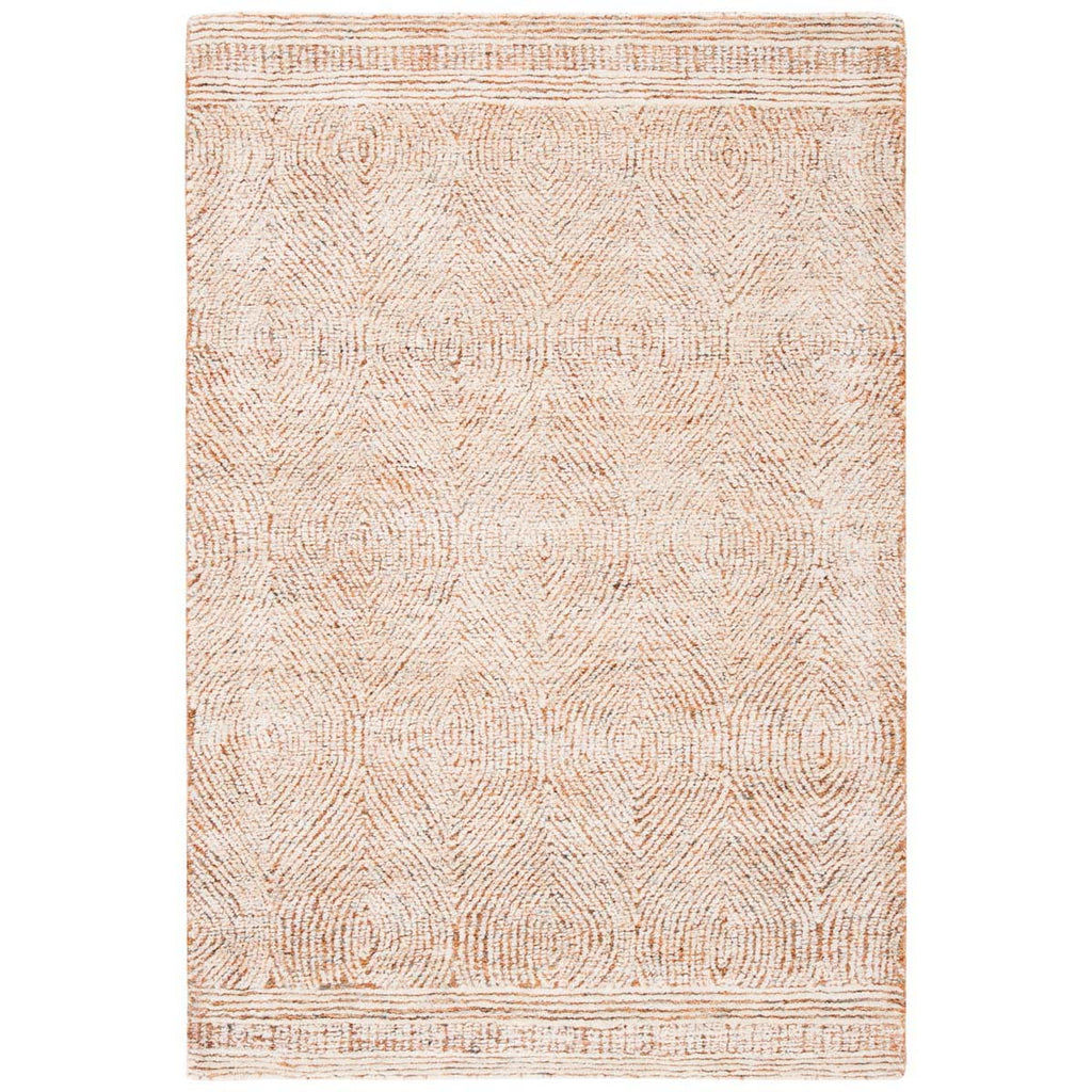 Safavieh Abstract Rug Collection ABT340P - Ivory / Rust