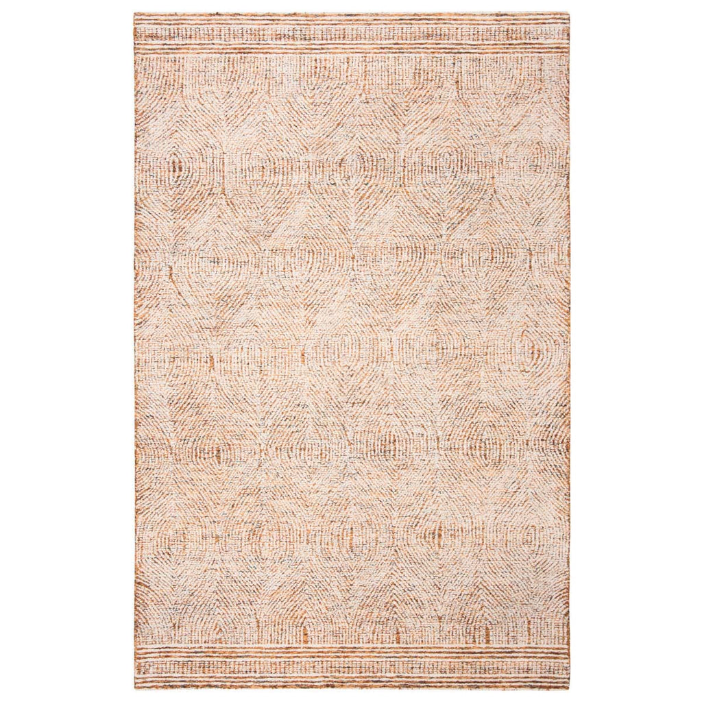 Safavieh Abstract Rug Collection ABT340P - Ivory / Rust