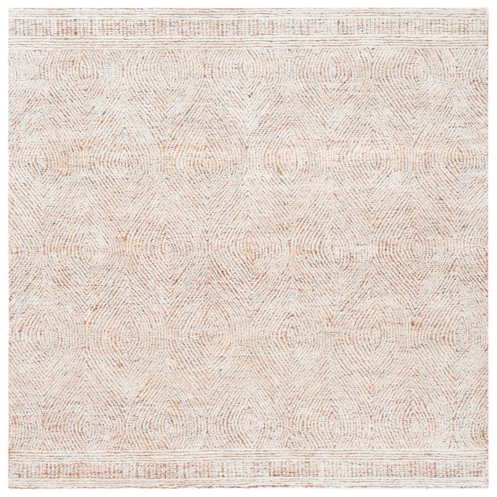 Safavieh Abstract Rug Collection ABT340P - Ivory / Rust