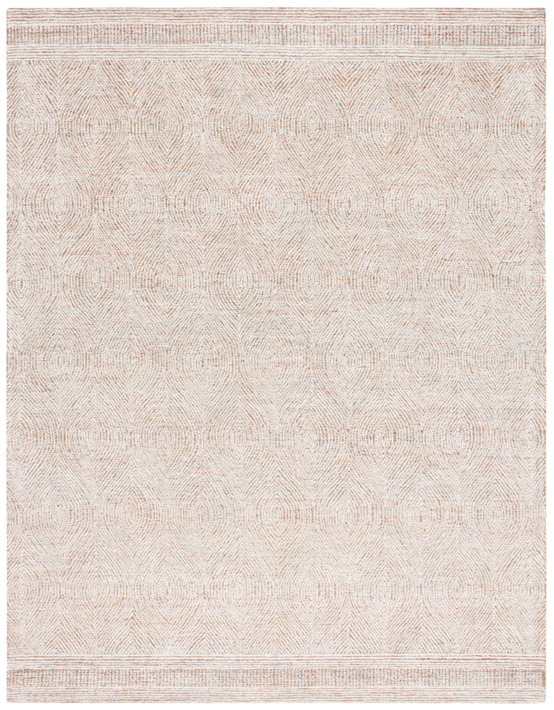 Safavieh Abstract Rug Collection ABT340P - Ivory / Rust