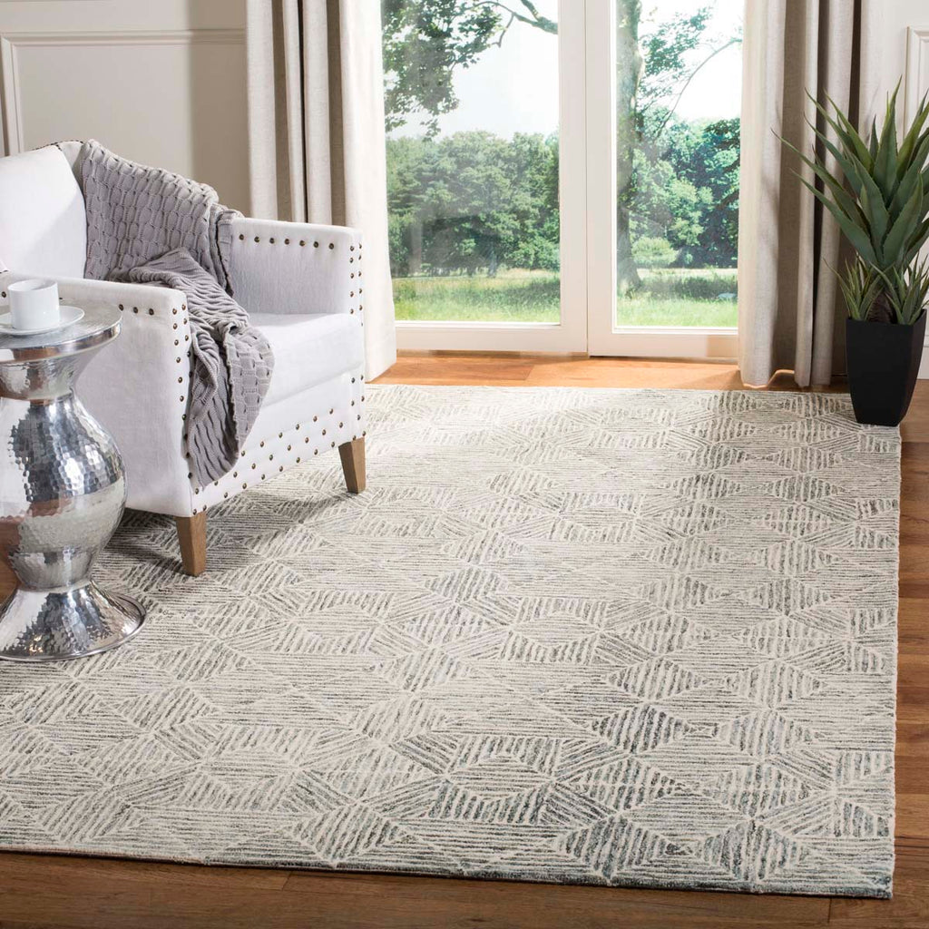 Safavieh Abstract Rug Collection ABT763Y - Light Green